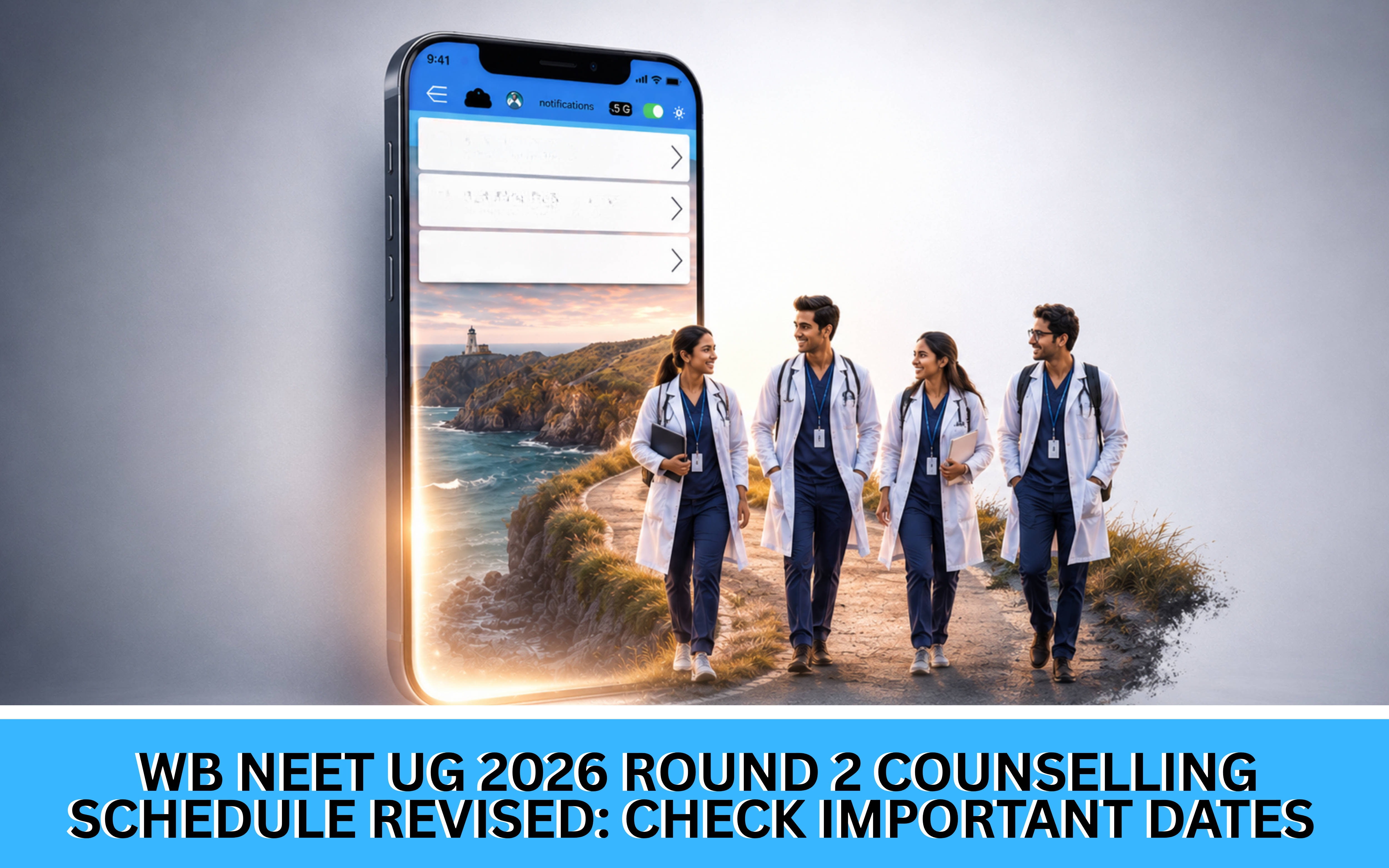 WB NEET UG 2026 Round 2 Counselling Schedule Revised: Check Important Dates